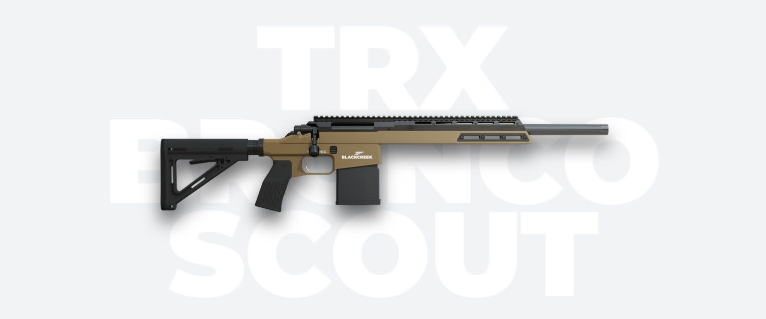 BCL TRX BRONCO SCOUT, 308,10, 16.5 Golden Guns & Tackle LTD