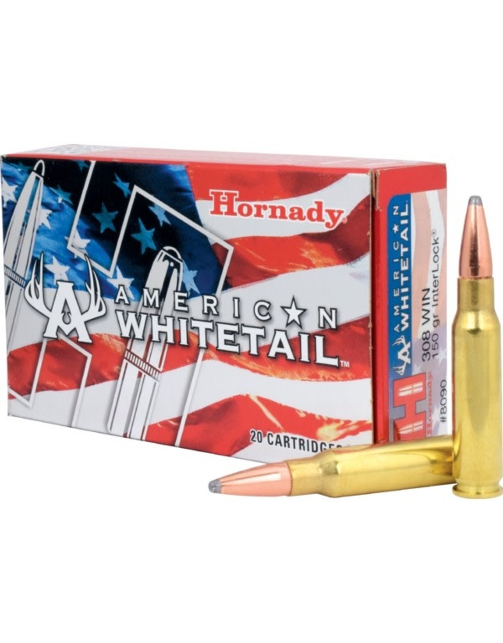 Hornady 308 Win 150 gr InterLock® SP American Whitetail®