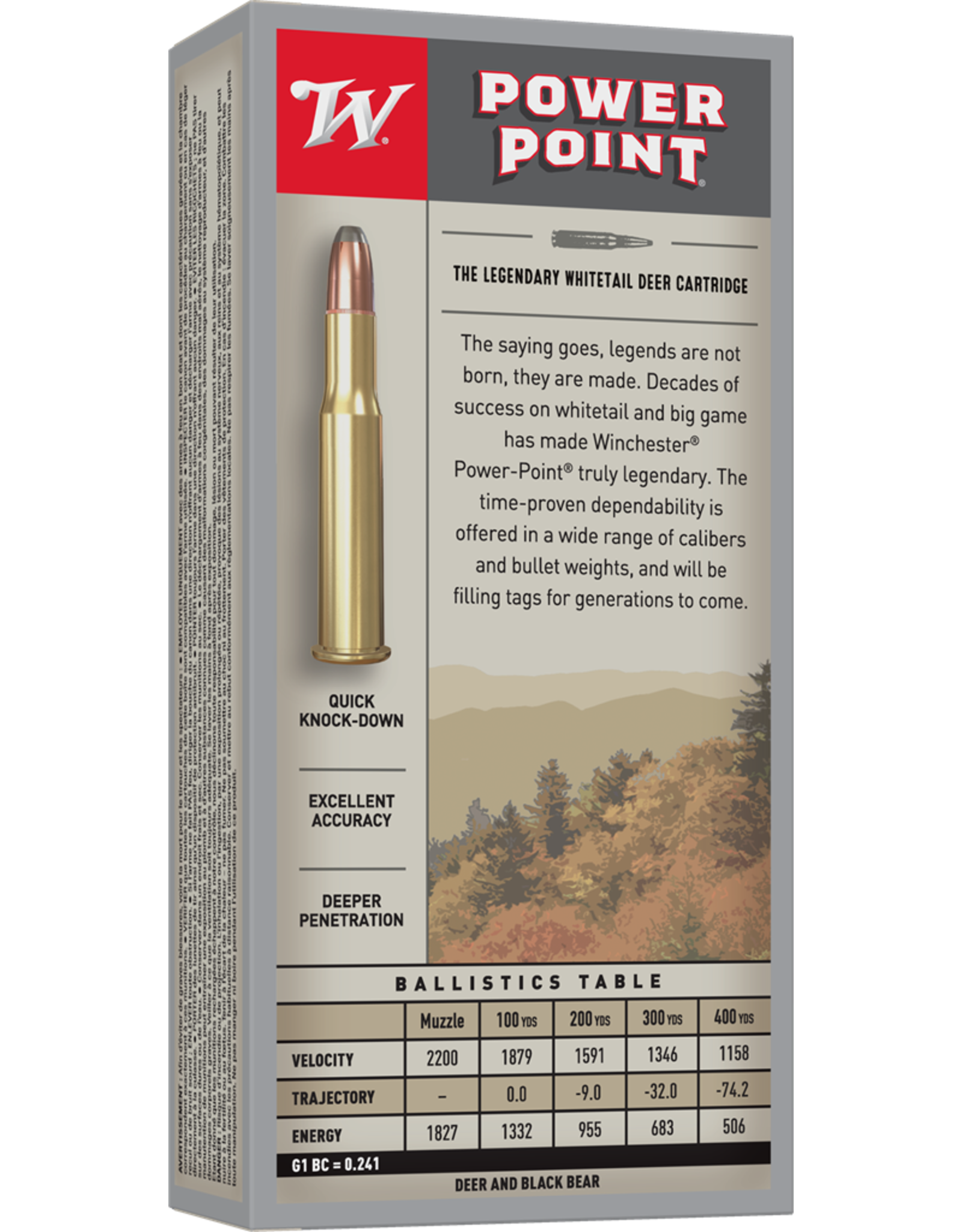 WINCHESTER 30-30 Winchester, 170 Grain  Power-Point X30303