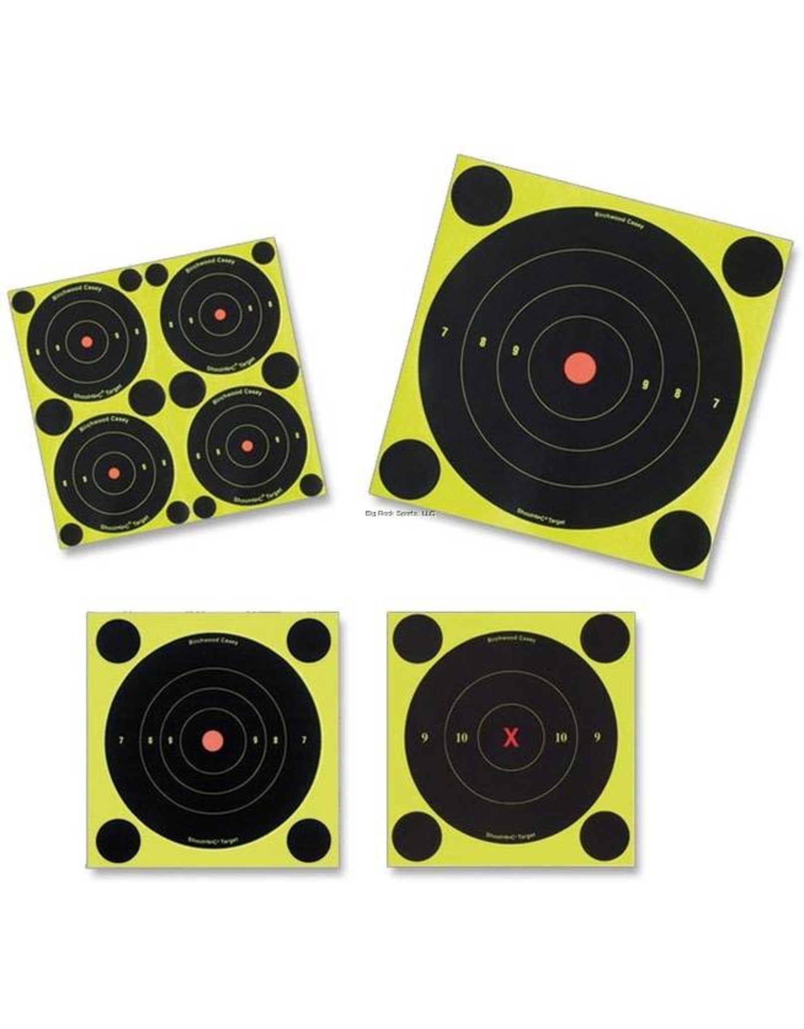 BIRCHWOOD CASEY Shoot•N•C 3" Bull's-eye, 240 targets
