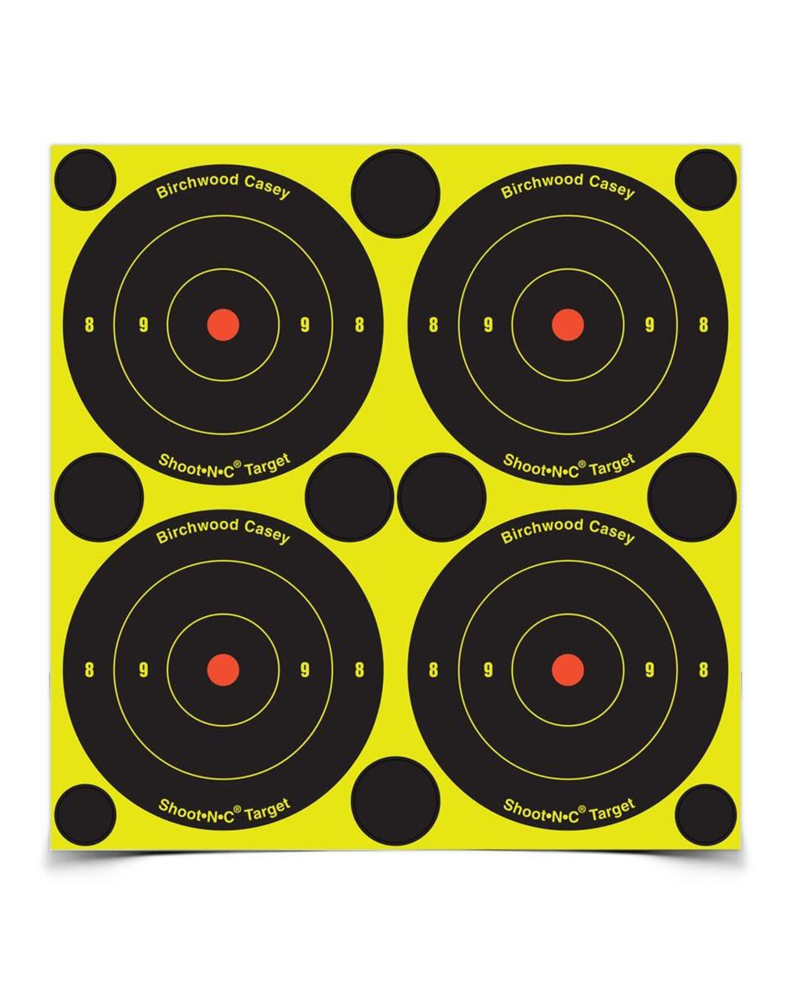 BIRCHWOOD CASEY Shoot•N•C 3" Bull's-eye, 48 targets