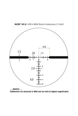 Vortex Vortex Razor HD LH 3-15x42 SFP Riflescope with HSR-4 MOA