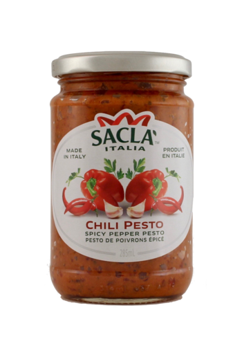 Chili Pesto Sacla (Spicy pepper chili) 290g/6 