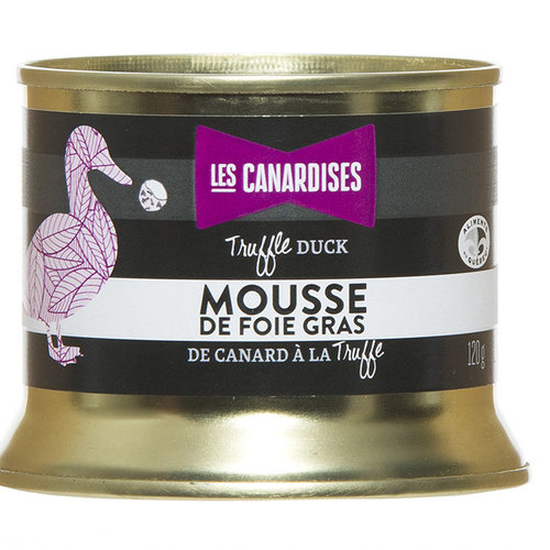 Mousse de foie de canard à la truffe - Les Canardises 140 g 