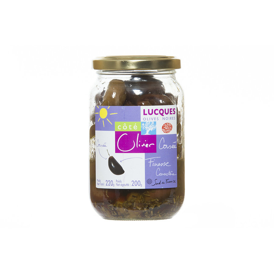 Olives noires Lucques - L'Oulibo 200 g