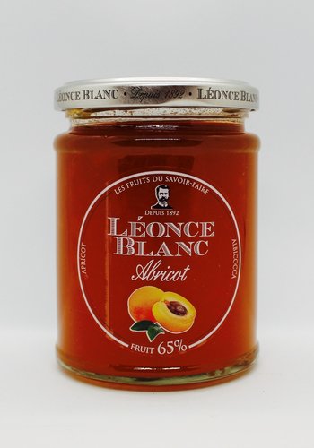 Confiture Abricot 70% -Léonce Blanc 320g 