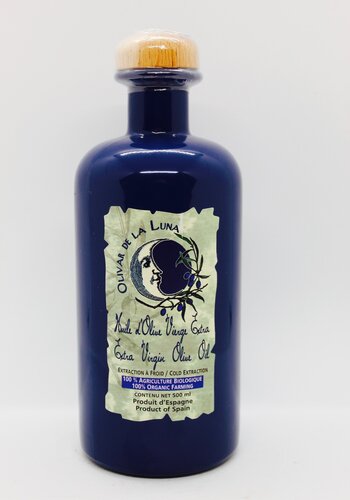 Huile d'olive extra vierge Bio - Olivar De La Luna 500 ml 
