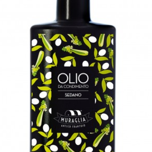 Huile d'olive extra vierge aromatique au céleri - Muraglia 200 ml 