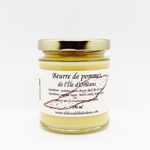 Apple butter - Les Délices de l'Île d'Orléans 190 ml 