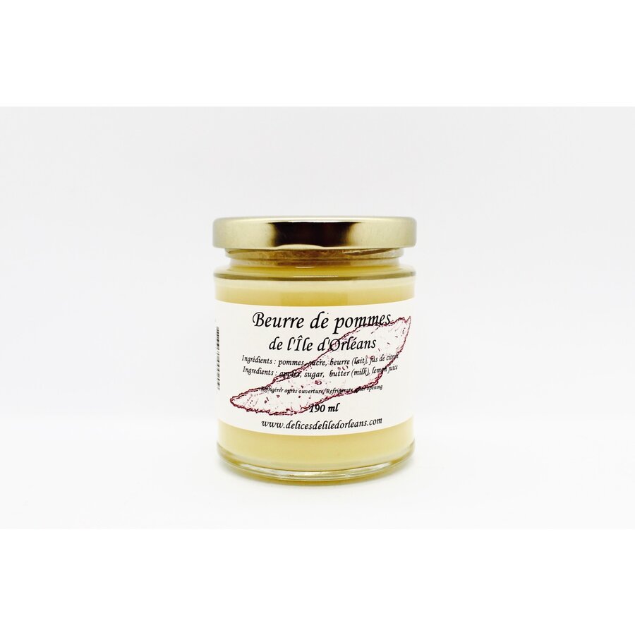Beurre de pommes - Les Délices de l'Île d'Orléans 190 ml