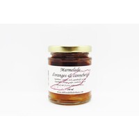 Orange and cranberry marmalade - Les Délices de l'Île d'Orléans 190 ml