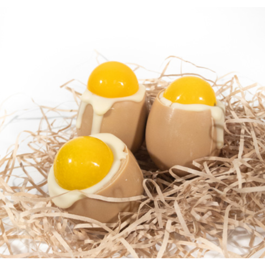 Oeuf a la coque noisette  praliné | Morel Chocolatier
