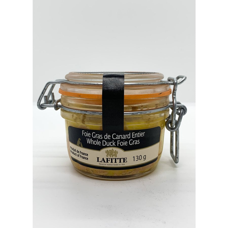 Foie gras entier de canard des Landes - Lafitte 130g