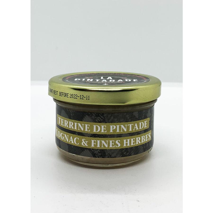 Terrine pintade cognac & fines herbes   80G| La Pintarade