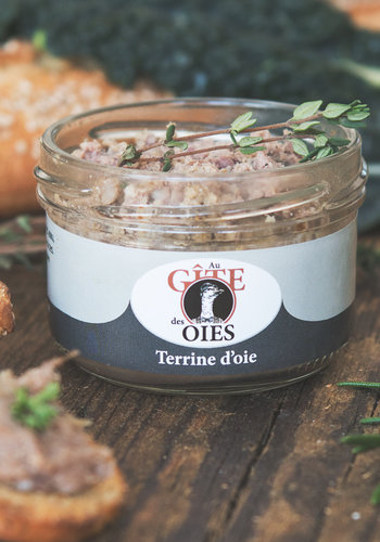 Terrine d'oie nature 80g 