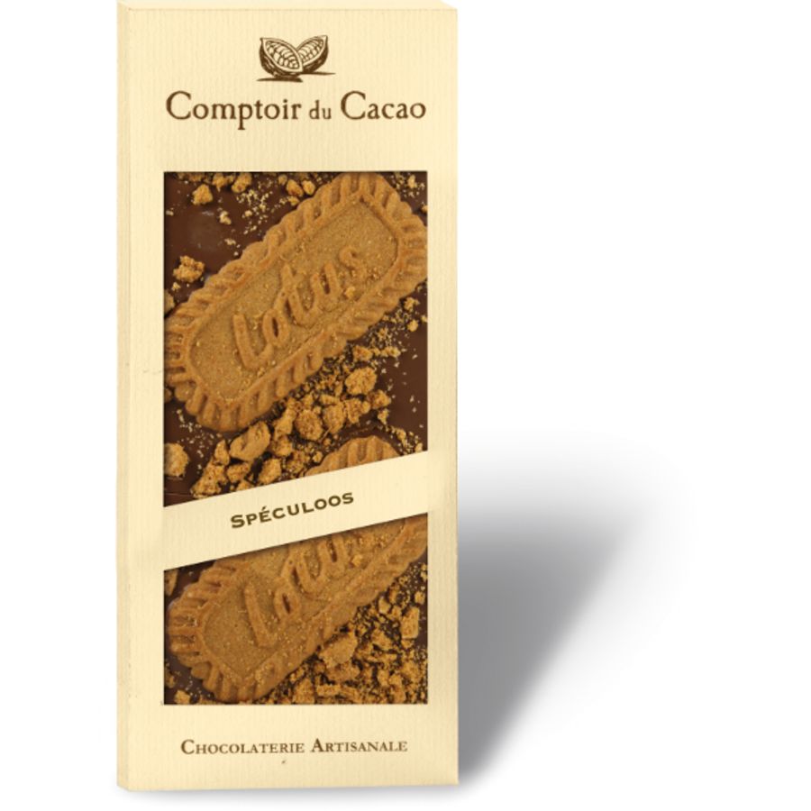 Speculoos milk chocolate gourmet bar  90g