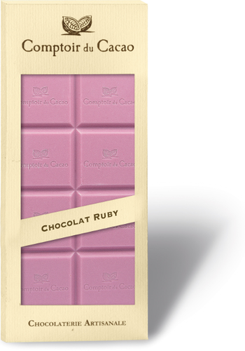 Gourmet bar Chocolat ruby ​​nature 90g 