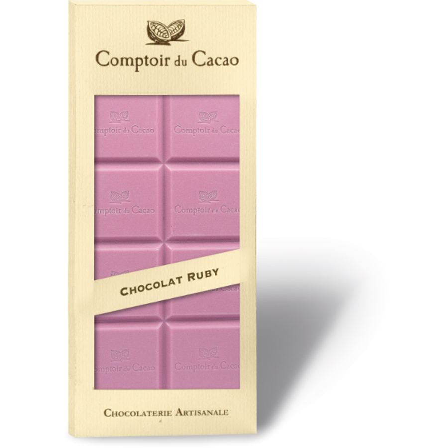 Gourmet bar Chocolat ruby ​​nature 90g