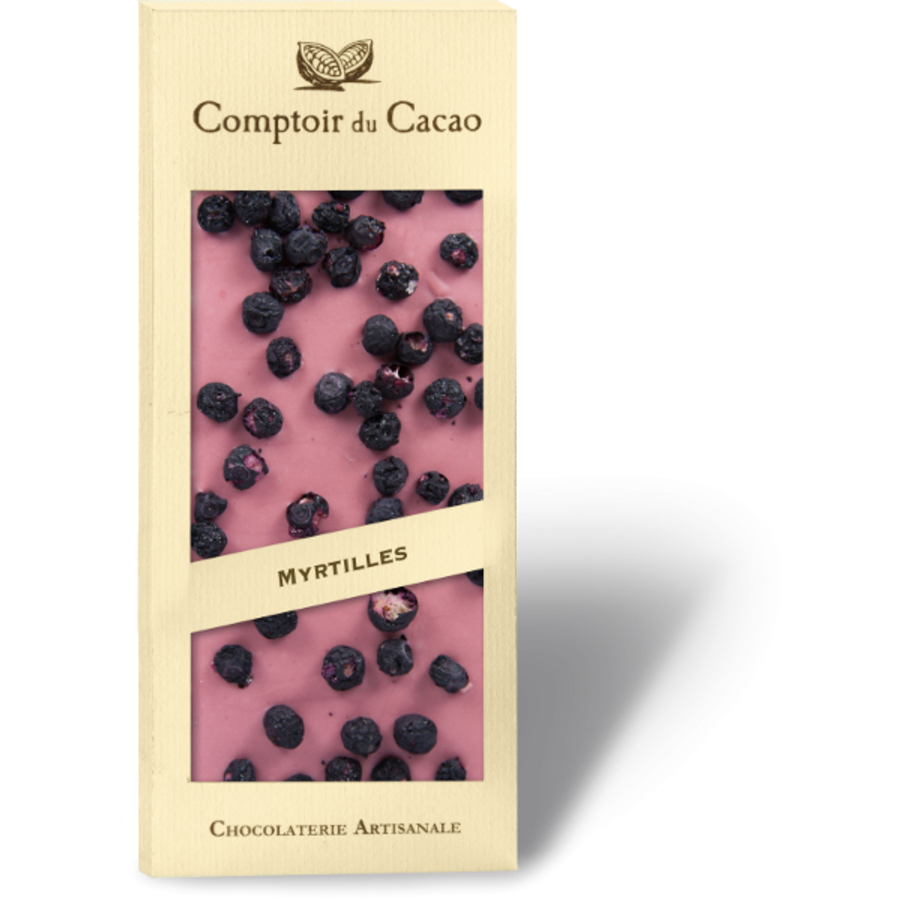 Gourmet bar Chocolate ruby ​​blueberry 90g