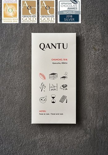 Chocolat Quantu Chuncho 70%  Ayacucho, Pérou 50g |Quantu 