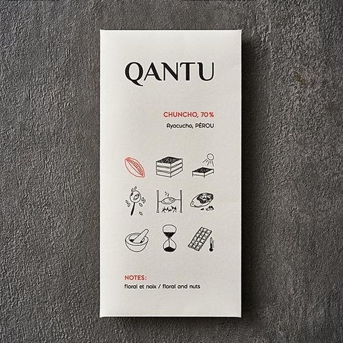 Chocolat  Chuncho 70% , Pérou |Qantu |50g 