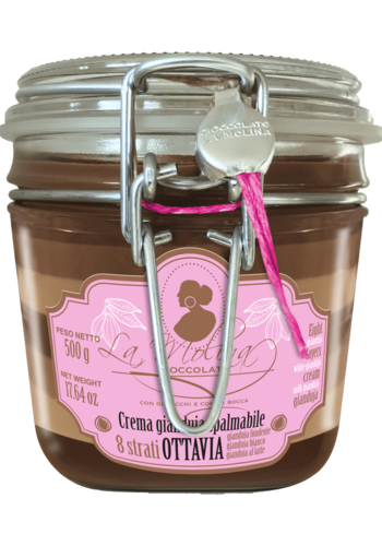 Pâte à tartiner 8 couches de Gianduja (Ottavia) - La Molina 500g 