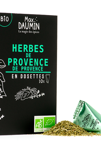 Herbes de Provence de Provence Bio - Max Daumin 10 dosettes 