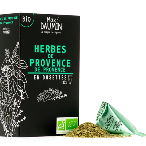 Herbes de Provence de Provence Bio - Max Daumin 10 dosettes 