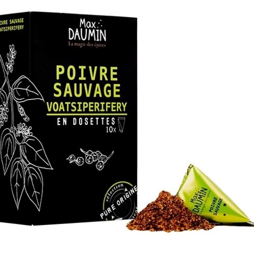 Max Daumin - Poivre sauvage Voastsiperifery - 10 dosettes 