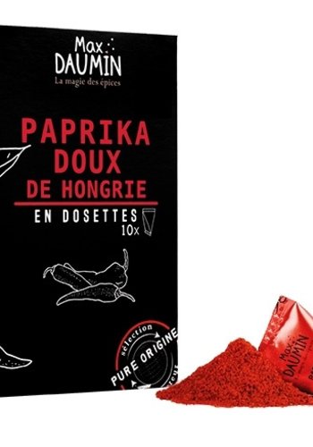 Paprika doux de Hongrie - Max Daumin 10 dosettes 