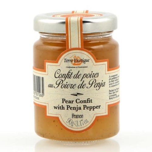 Pear chutney with Penja pepper, 90g  | Terre Exotique 
