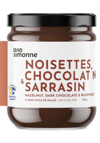 Noisettes Chocolat noir & Sarasin 220gr ALLO SIMONNE 