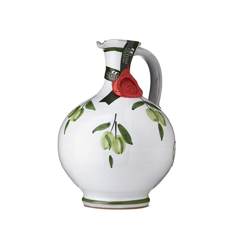 Olive oil ceramic jar  500 ml | Galantino