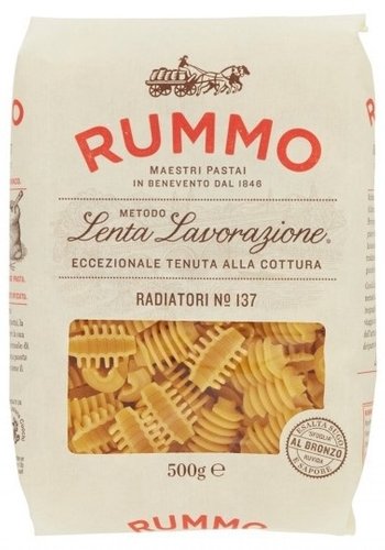 Pâte radiatori  #137 - Rummo 500g 