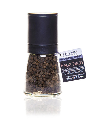 Black pepper mill 70g | Il Boschetto 