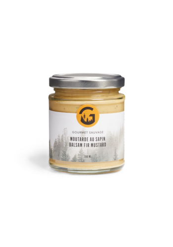 Moutarde au sapin - Gourmet Sauvage 190 ml 