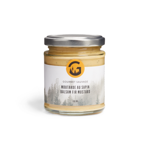 Balsam Fir Mustard - Gourmet Sauvage 190 ml 