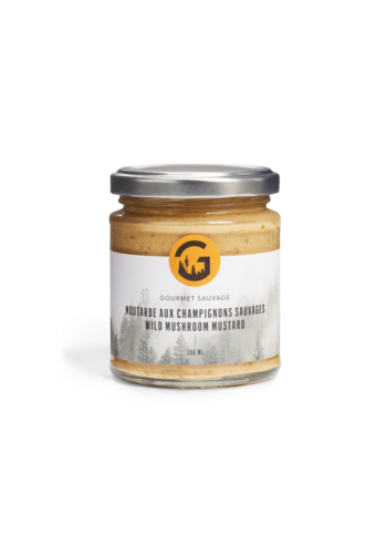 Moutarde Champignons sauvages 190 ml |Gourmet Sauvage 