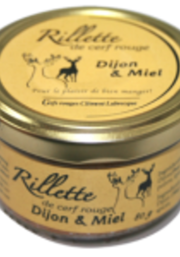 Rillette Dijon & miel| Cerf Rouge Labrecque |80 g 