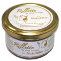 Rillette au naturelle 80g |Cerf Rouge Labrecque |80 g