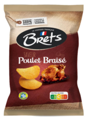 Croustille poulet braisé - Brets 125g 