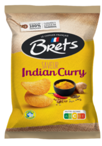 Croustille « Indian Curry » - Brets 125 g 