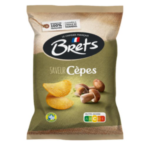 Croustille cèpes - Brets 125g 