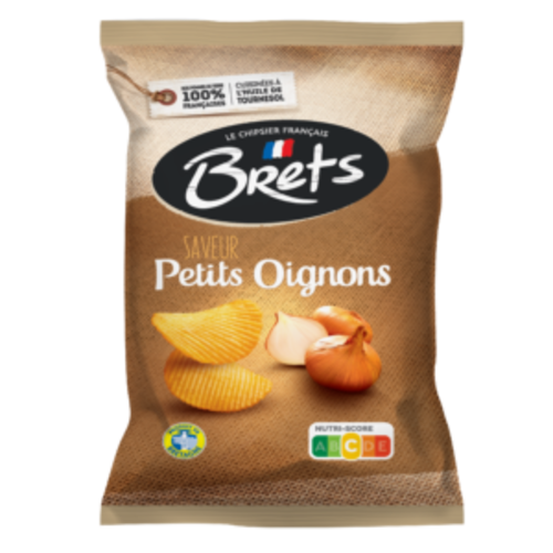 Croustille petits oignons - Brets 125 g 