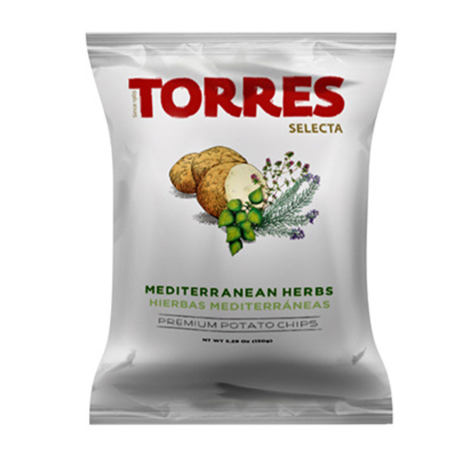 Croustilles herbes méditerranéennes 150g | Torres