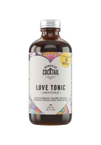 (40%)  Monsieur Cocktail - Love Tonic -250 ml 
