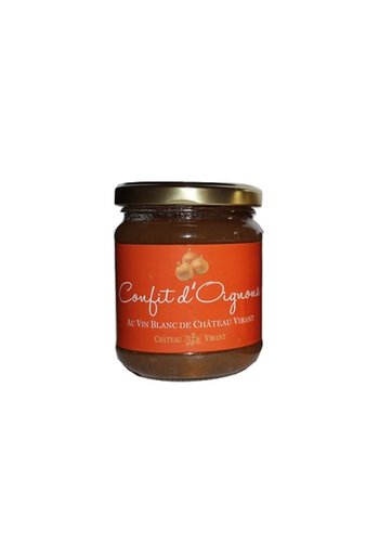 Confit d'oignons au vin blanc - Château Virant 230g 
