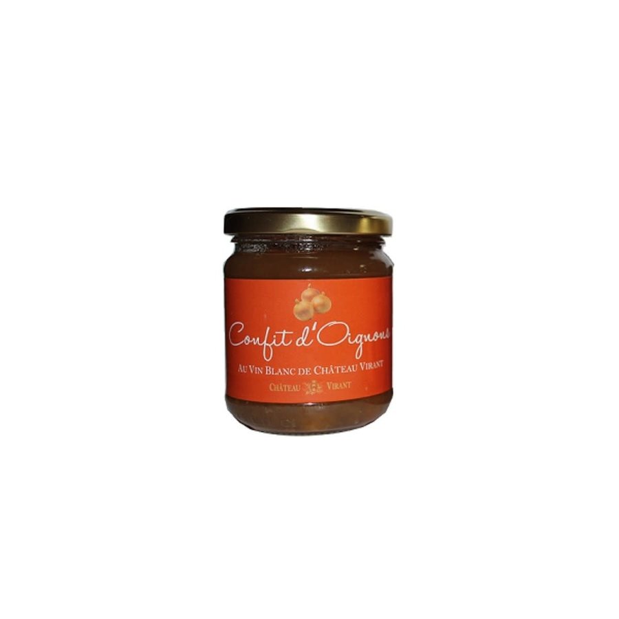 Confit d'oignons au vin blanc - Château Virant 230g