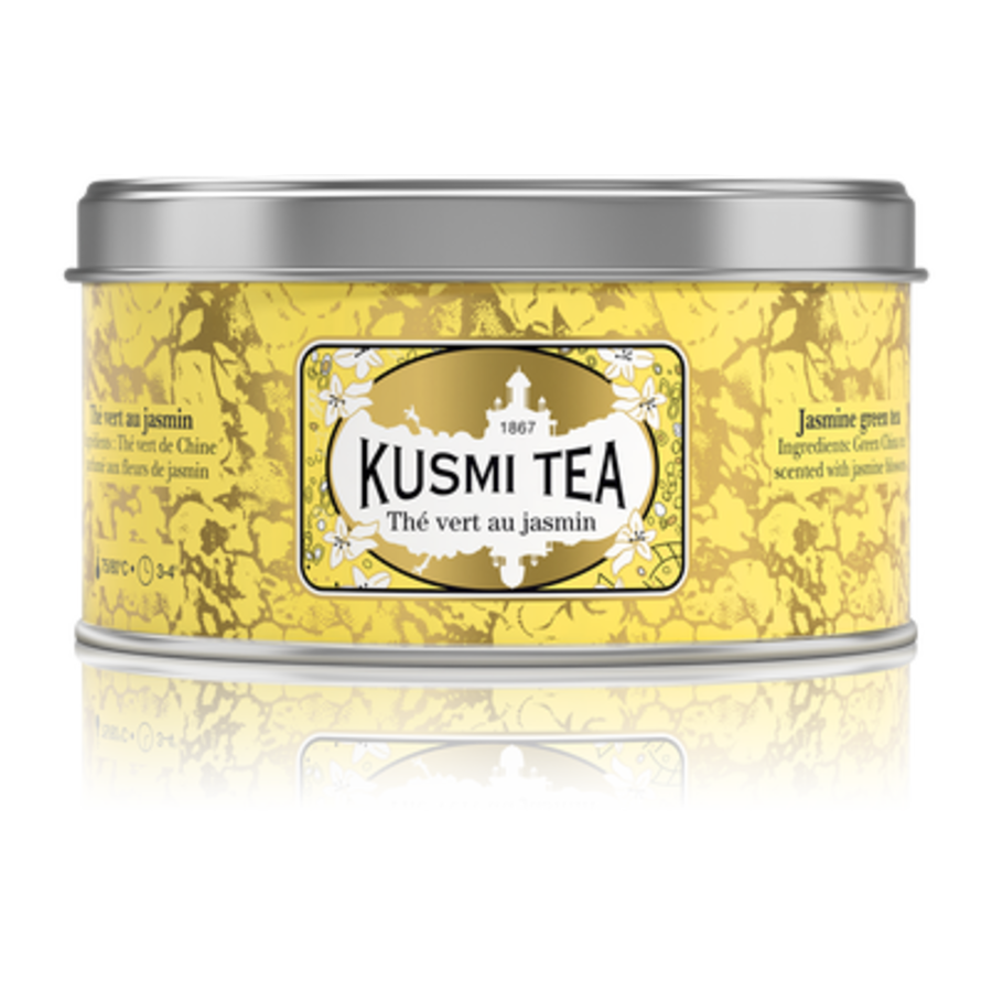 Kusmi Tea - Thé Vert Jasmin - Boîte métal 125g