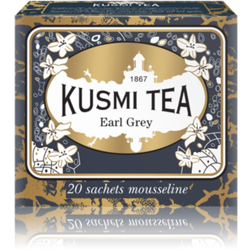Thé Earl Grey (BIO) | Kusmi Tea | 20 sachets mousseline (40g) 